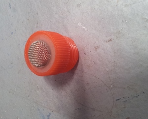 Filter for nipple pig